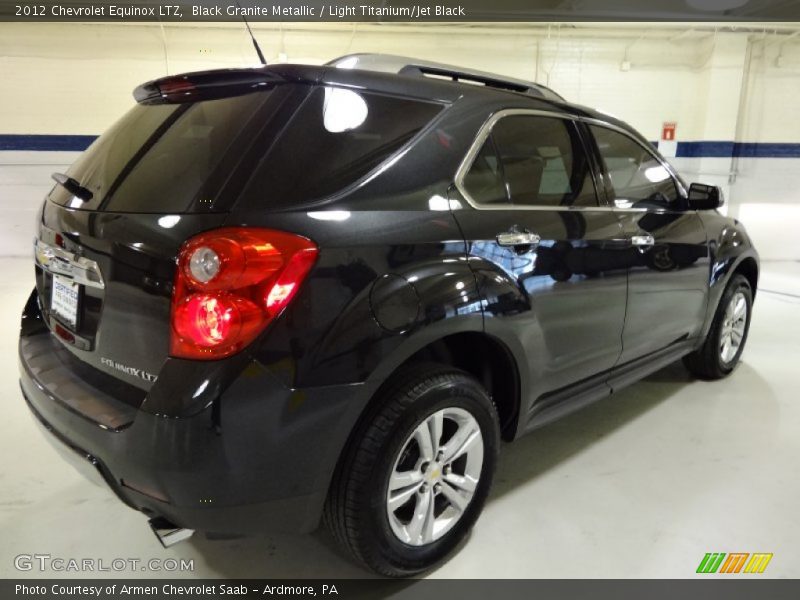 Black Granite Metallic / Light Titanium/Jet Black 2012 Chevrolet Equinox LTZ