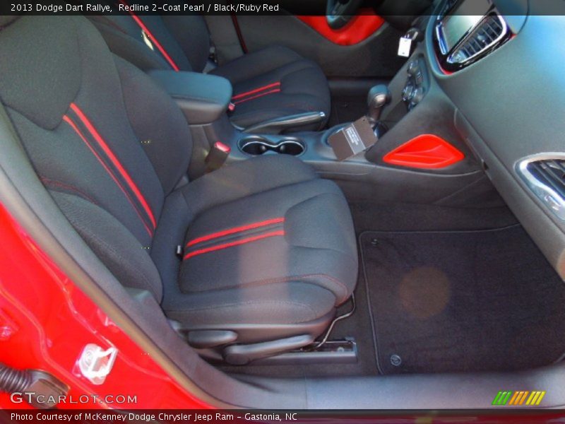 Redline 2-Coat Pearl / Black/Ruby Red 2013 Dodge Dart Rallye