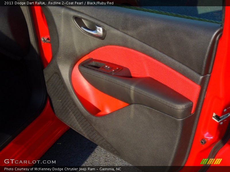 Redline 2-Coat Pearl / Black/Ruby Red 2013 Dodge Dart Rallye