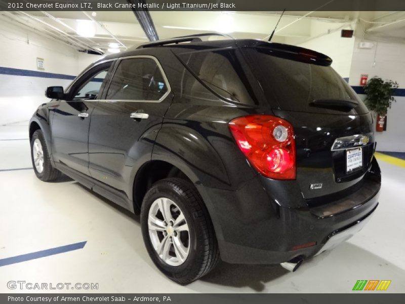 Black Granite Metallic / Light Titanium/Jet Black 2012 Chevrolet Equinox LTZ