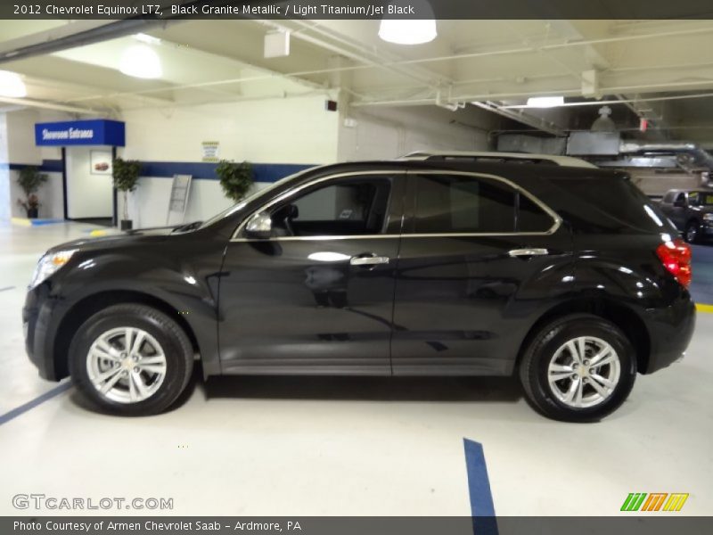 Black Granite Metallic / Light Titanium/Jet Black 2012 Chevrolet Equinox LTZ
