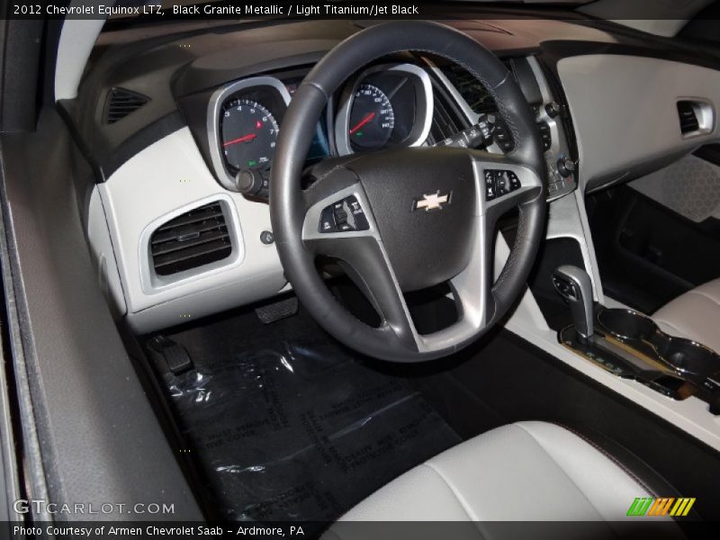 Black Granite Metallic / Light Titanium/Jet Black 2012 Chevrolet Equinox LTZ