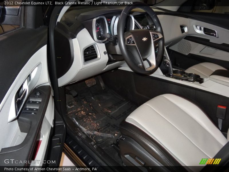 Black Granite Metallic / Light Titanium/Jet Black 2012 Chevrolet Equinox LTZ