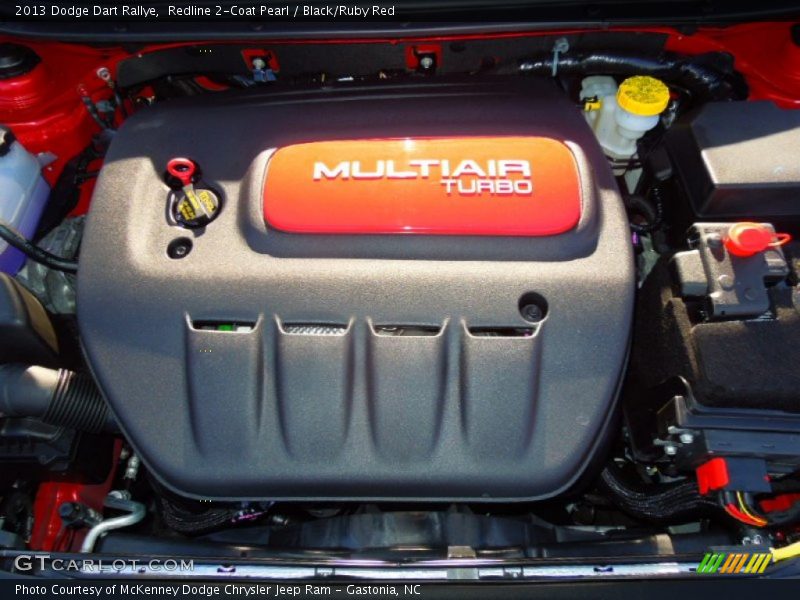  2013 Dart Rallye Engine - 1.4 Liter Turbocharged SOHC 16-Valve MultiAir 4 Cylinder