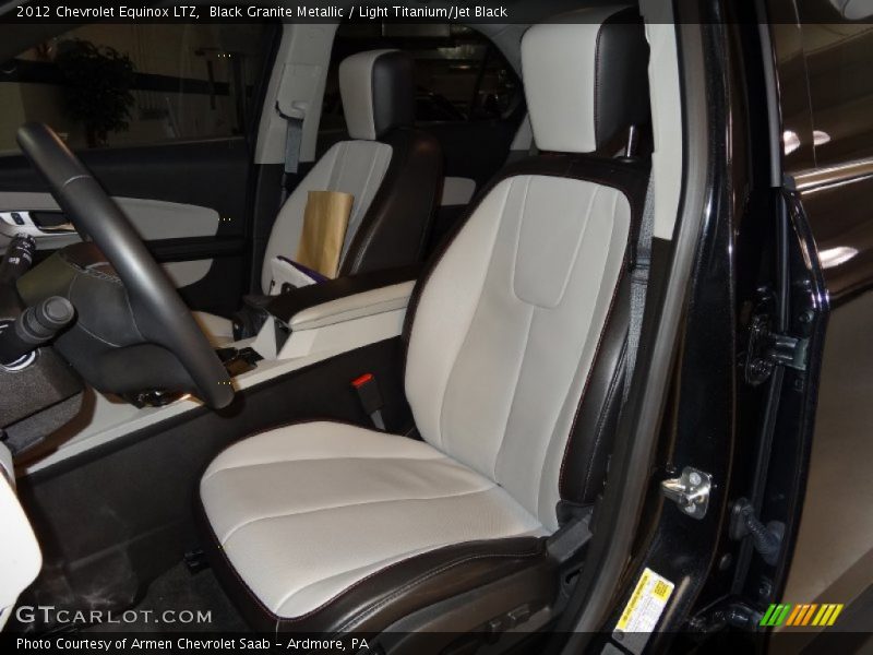 Black Granite Metallic / Light Titanium/Jet Black 2012 Chevrolet Equinox LTZ