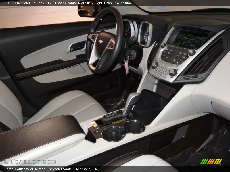 Black Granite Metallic / Light Titanium/Jet Black 2012 Chevrolet Equinox LTZ