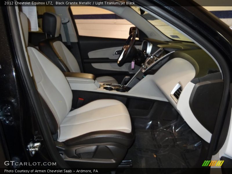 Black Granite Metallic / Light Titanium/Jet Black 2012 Chevrolet Equinox LTZ