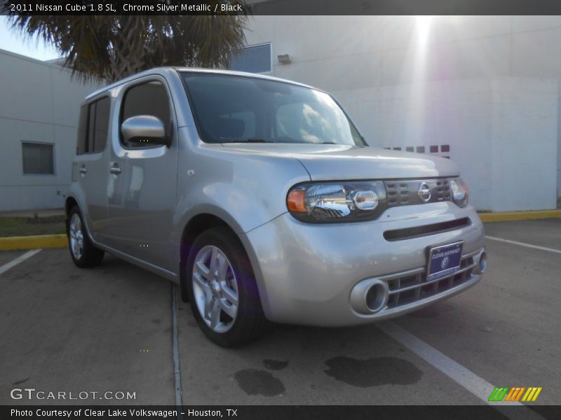 Chrome Silver Metallic / Black 2011 Nissan Cube 1.8 SL