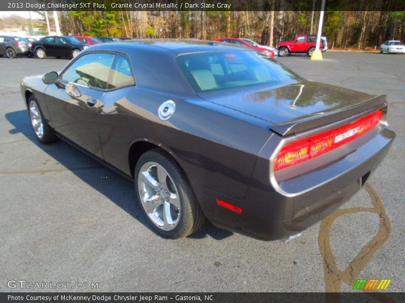  2013 Challenger SXT Plus Granite Crystal Metallic