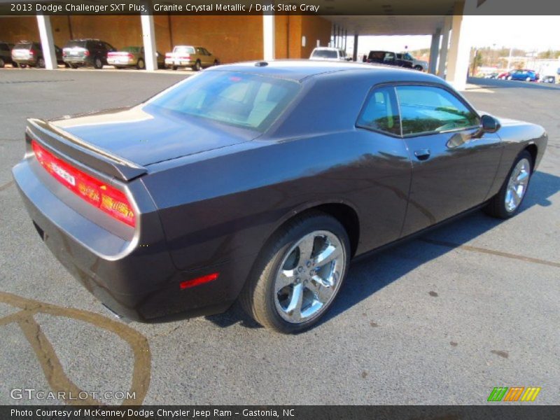 Granite Crystal Metallic / Dark Slate Gray 2013 Dodge Challenger SXT Plus