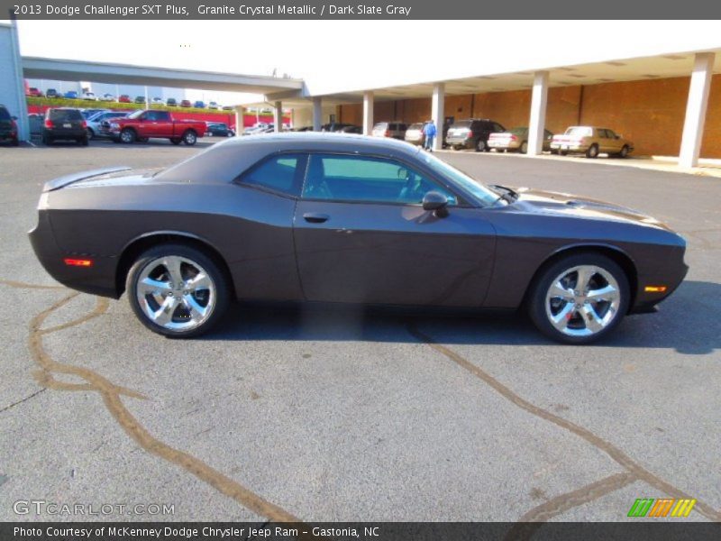 Granite Crystal Metallic / Dark Slate Gray 2013 Dodge Challenger SXT Plus