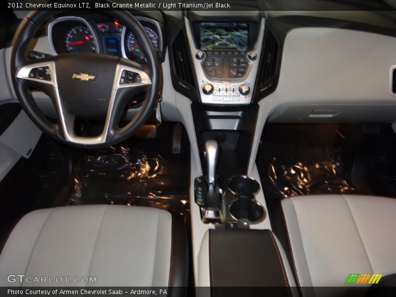 Black Granite Metallic / Light Titanium/Jet Black 2012 Chevrolet Equinox LTZ