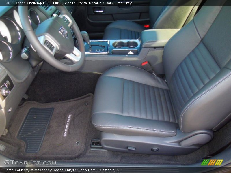 Granite Crystal Metallic / Dark Slate Gray 2013 Dodge Challenger SXT Plus