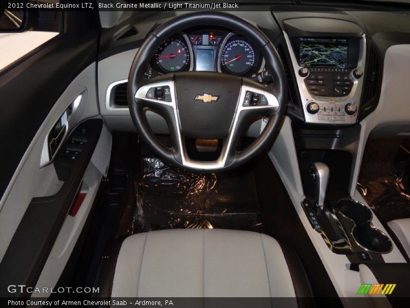 Black Granite Metallic / Light Titanium/Jet Black 2012 Chevrolet Equinox LTZ
