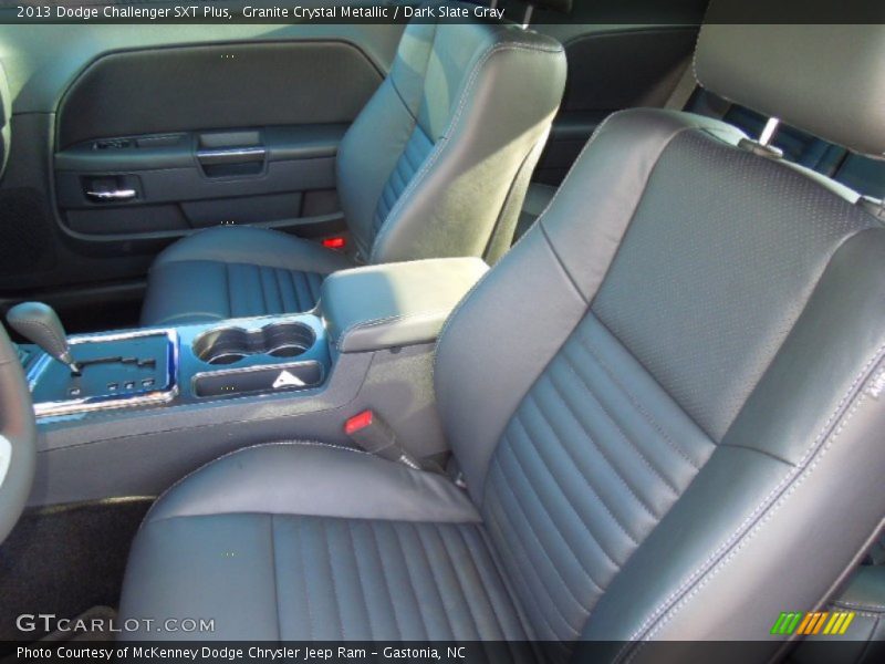 Granite Crystal Metallic / Dark Slate Gray 2013 Dodge Challenger SXT Plus