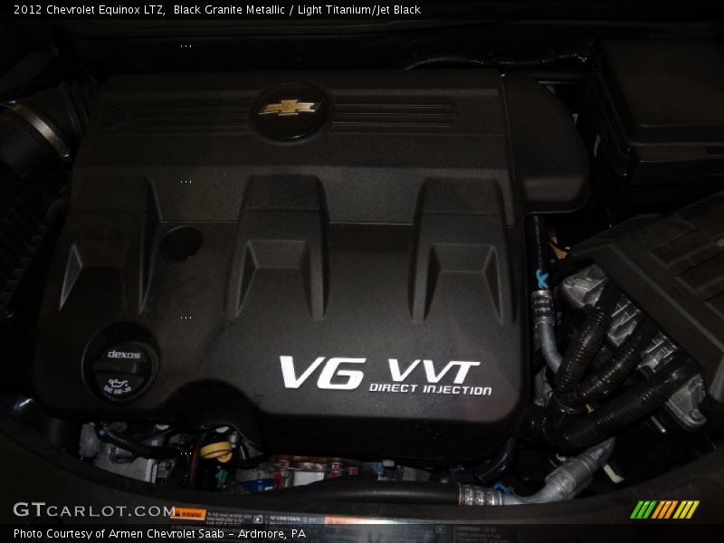 Black Granite Metallic / Light Titanium/Jet Black 2012 Chevrolet Equinox LTZ