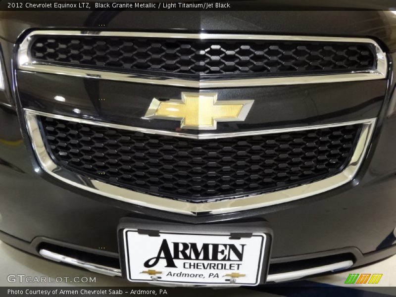 Black Granite Metallic / Light Titanium/Jet Black 2012 Chevrolet Equinox LTZ