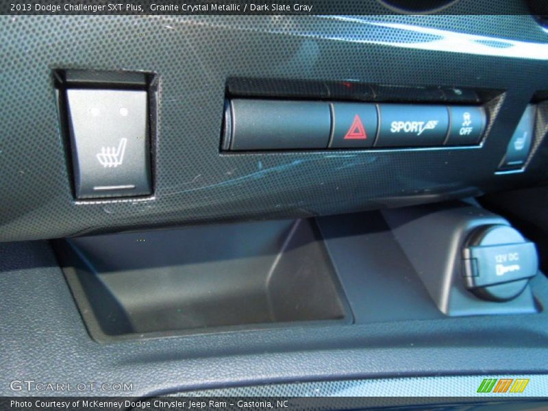 Granite Crystal Metallic / Dark Slate Gray 2013 Dodge Challenger SXT Plus