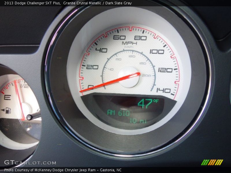 Granite Crystal Metallic / Dark Slate Gray 2013 Dodge Challenger SXT Plus