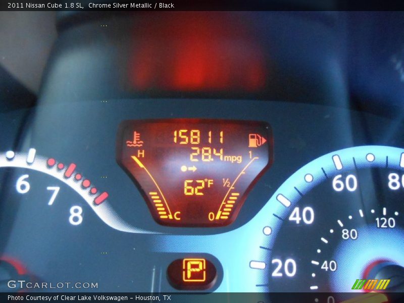 Chrome Silver Metallic / Black 2011 Nissan Cube 1.8 SL