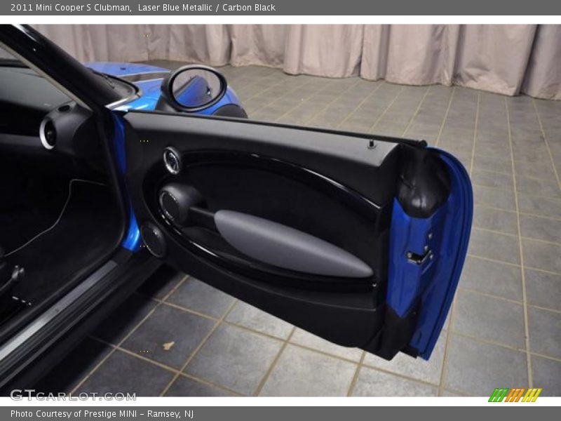 Laser Blue Metallic / Carbon Black 2011 Mini Cooper S Clubman