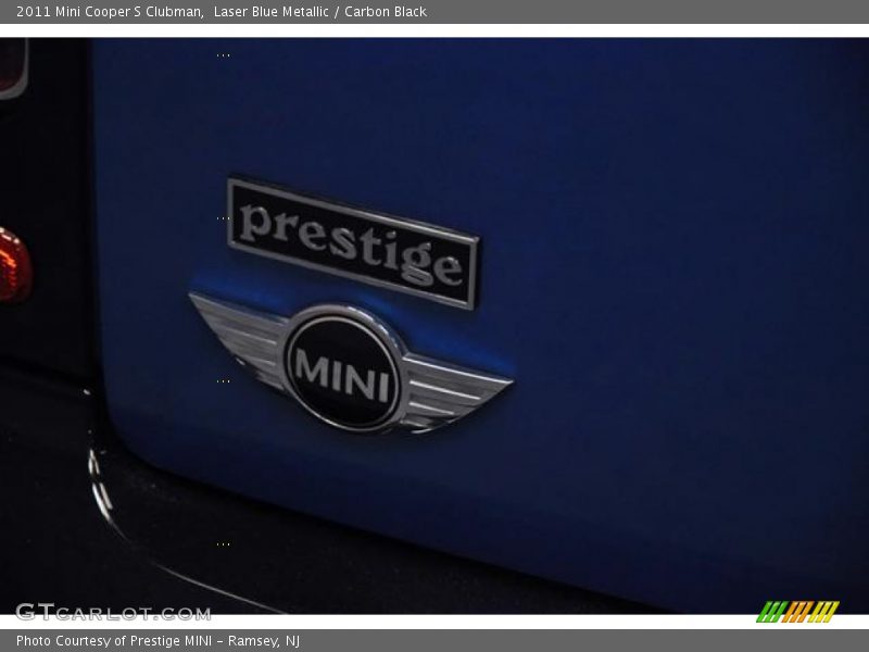 Laser Blue Metallic / Carbon Black 2011 Mini Cooper S Clubman