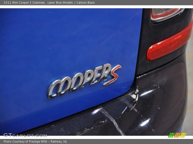 Laser Blue Metallic / Carbon Black 2011 Mini Cooper S Clubman