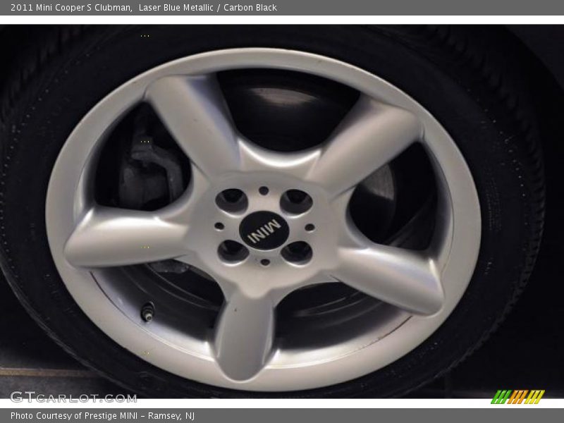 Laser Blue Metallic / Carbon Black 2011 Mini Cooper S Clubman