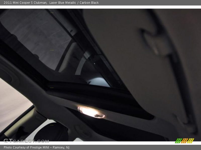 Laser Blue Metallic / Carbon Black 2011 Mini Cooper S Clubman