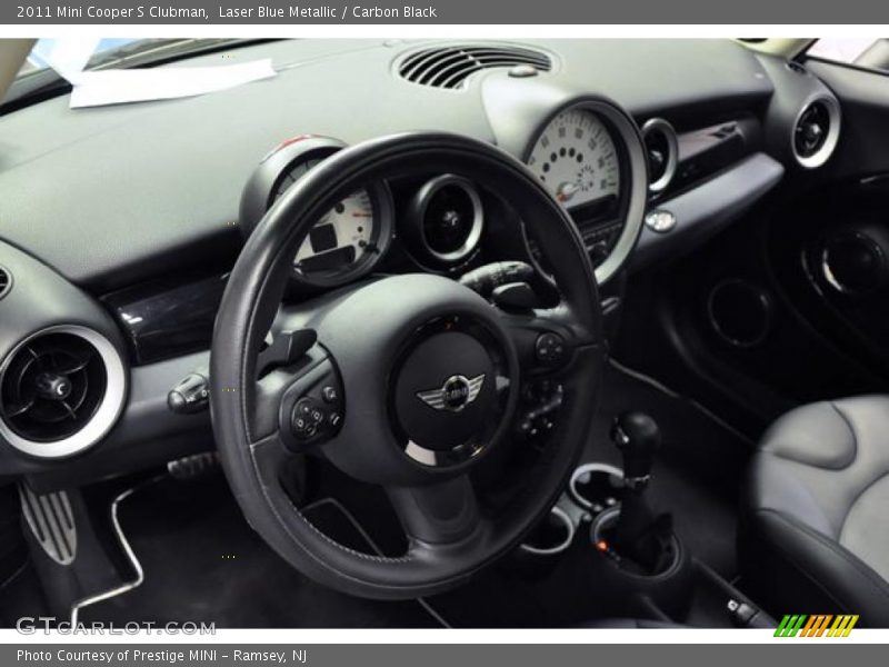 Laser Blue Metallic / Carbon Black 2011 Mini Cooper S Clubman