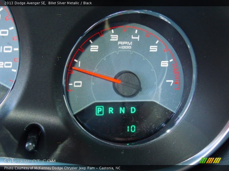 Billet Silver Metallic / Black 2013 Dodge Avenger SE