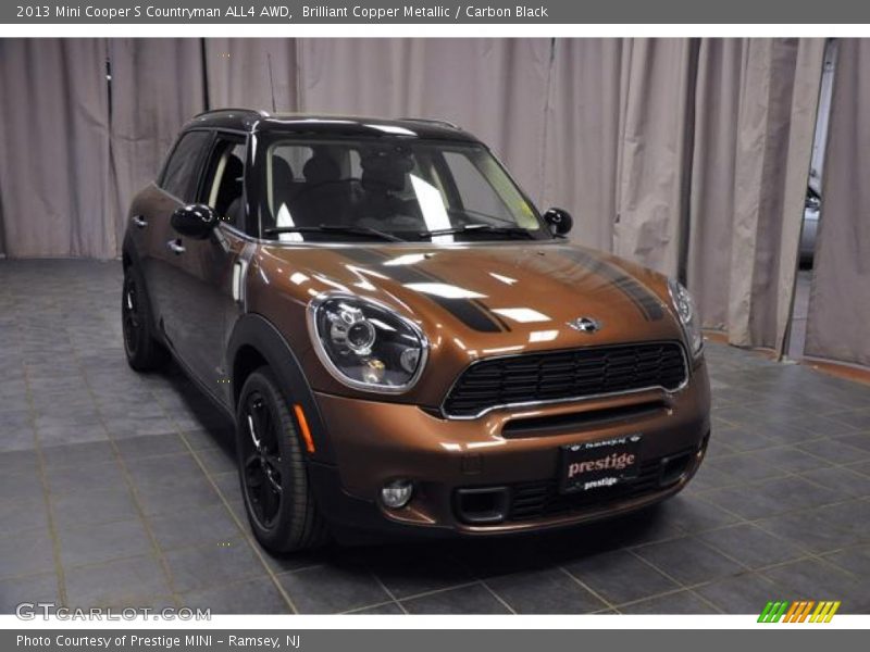 Brilliant Copper Metallic / Carbon Black 2013 Mini Cooper S Countryman ALL4 AWD