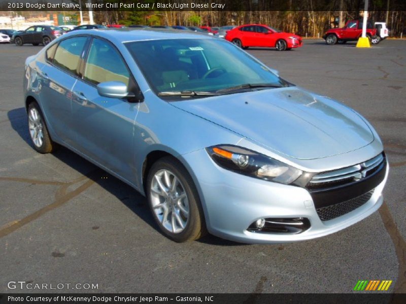 Front 3/4 View of 2013 Dart Rallye