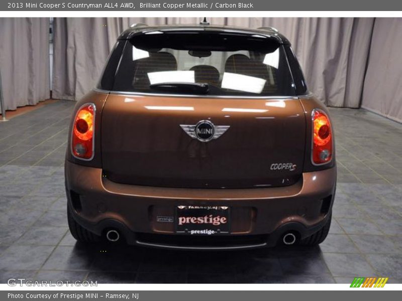Brilliant Copper Metallic / Carbon Black 2013 Mini Cooper S Countryman ALL4 AWD