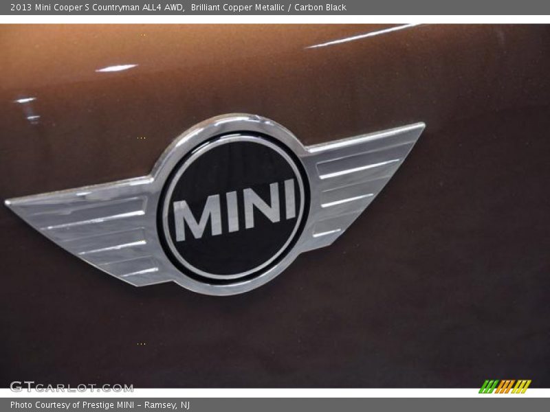 Brilliant Copper Metallic / Carbon Black 2013 Mini Cooper S Countryman ALL4 AWD