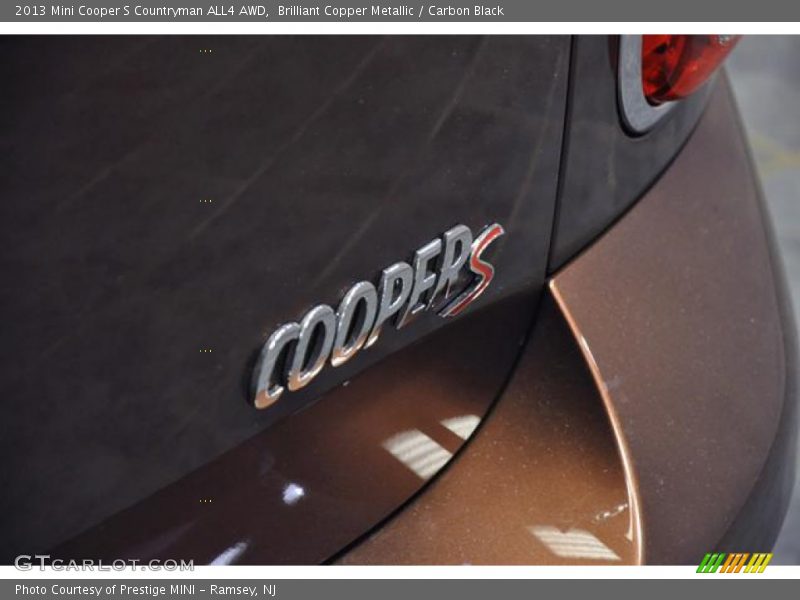 Brilliant Copper Metallic / Carbon Black 2013 Mini Cooper S Countryman ALL4 AWD