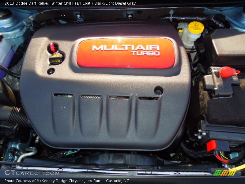  2013 Dart Rallye Engine - 1.4 Liter Turbocharged SOHC 16-Valve MultiAir 4 Cylinder