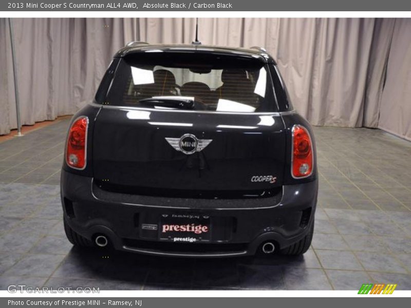 Absolute Black / Carbon Black 2013 Mini Cooper S Countryman ALL4 AWD