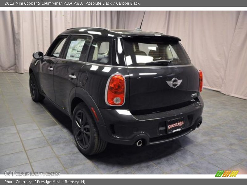 Absolute Black / Carbon Black 2013 Mini Cooper S Countryman ALL4 AWD