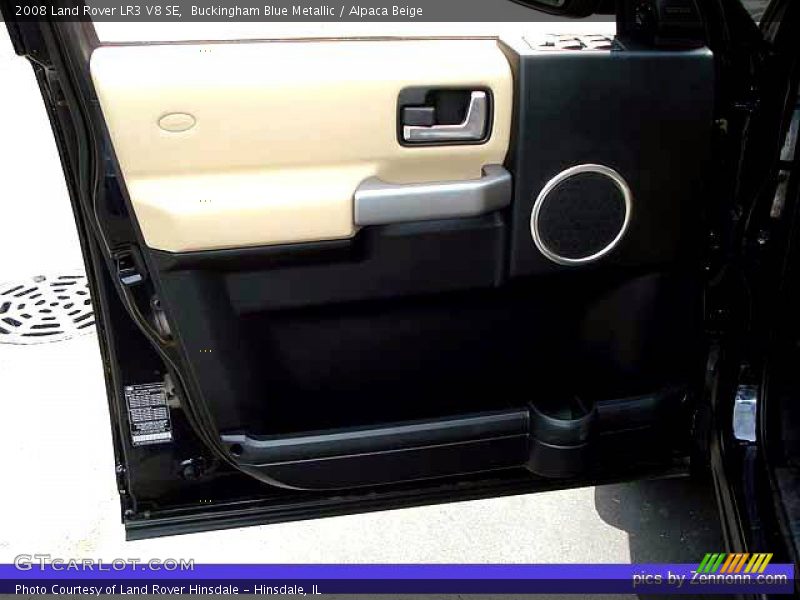 Buckingham Blue Metallic / Alpaca Beige 2008 Land Rover LR3 V8 SE