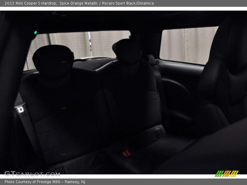 Spice Orange Metallic / Recaro Sport Black/Dinamica 2013 Mini Cooper S Hardtop