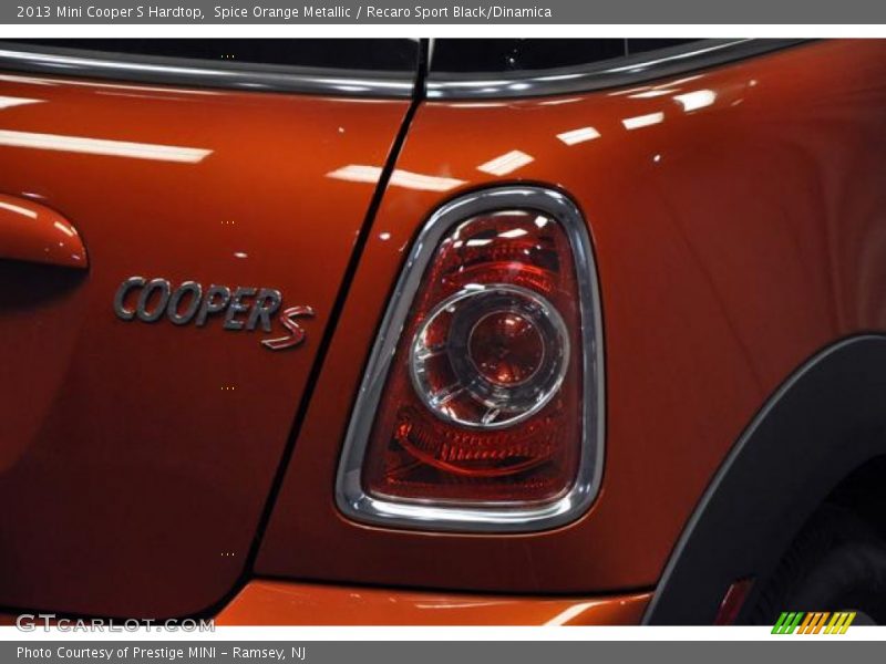 Spice Orange Metallic / Recaro Sport Black/Dinamica 2013 Mini Cooper S Hardtop