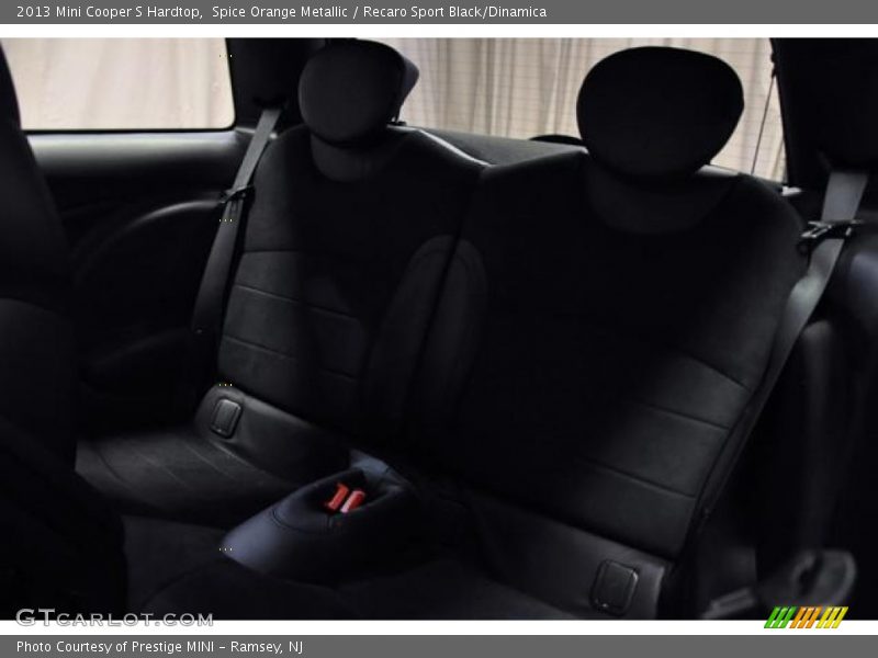 Spice Orange Metallic / Recaro Sport Black/Dinamica 2013 Mini Cooper S Hardtop