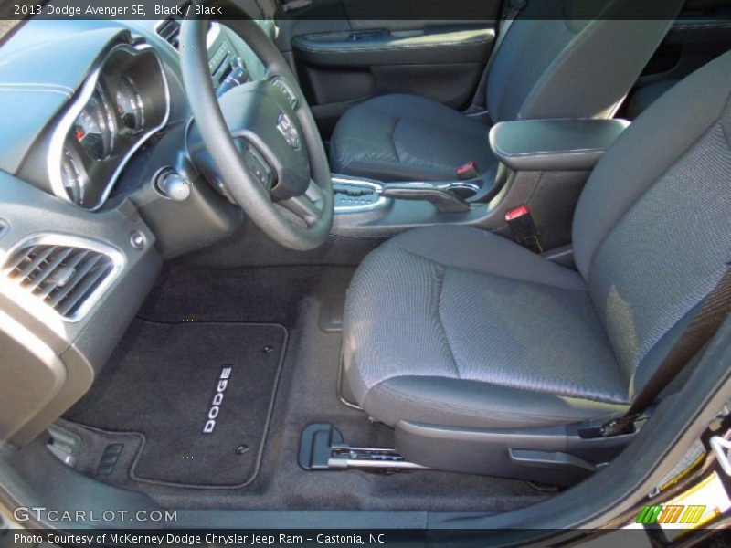 Front Seat of 2013 Avenger SE