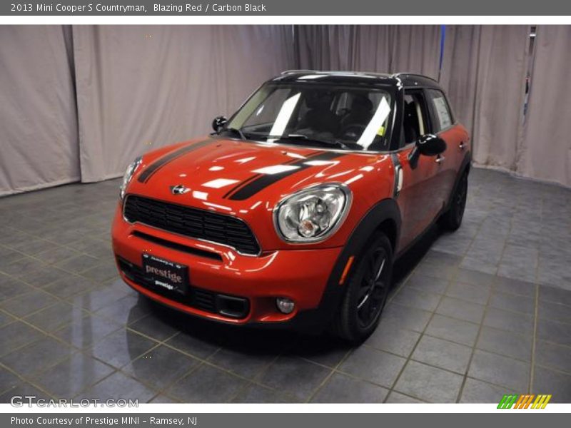 Blazing Red / Carbon Black 2013 Mini Cooper S Countryman