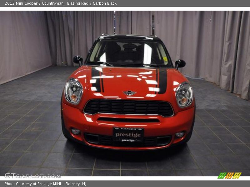 Blazing Red / Carbon Black 2013 Mini Cooper S Countryman