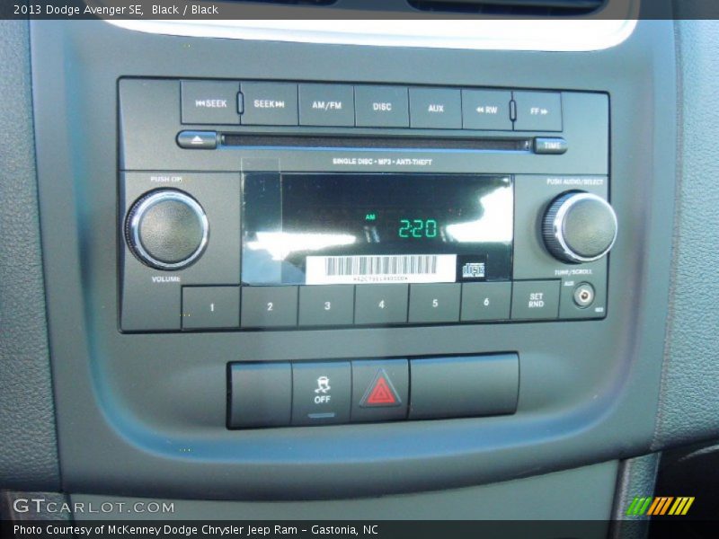 Audio System of 2013 Avenger SE