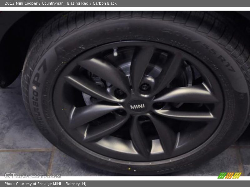 Blazing Red / Carbon Black 2013 Mini Cooper S Countryman