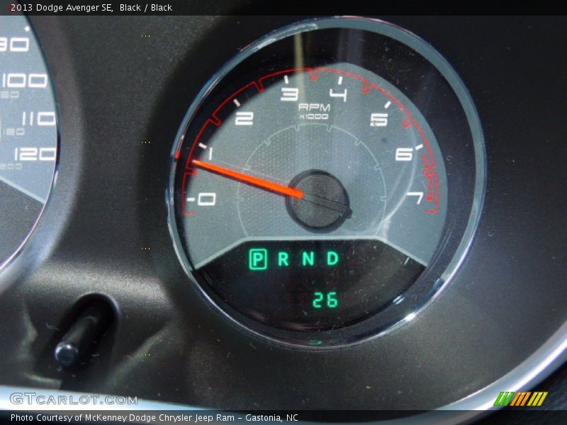 Black / Black 2013 Dodge Avenger SE