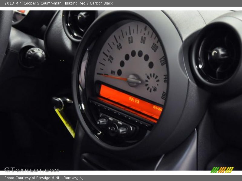 Blazing Red / Carbon Black 2013 Mini Cooper S Countryman